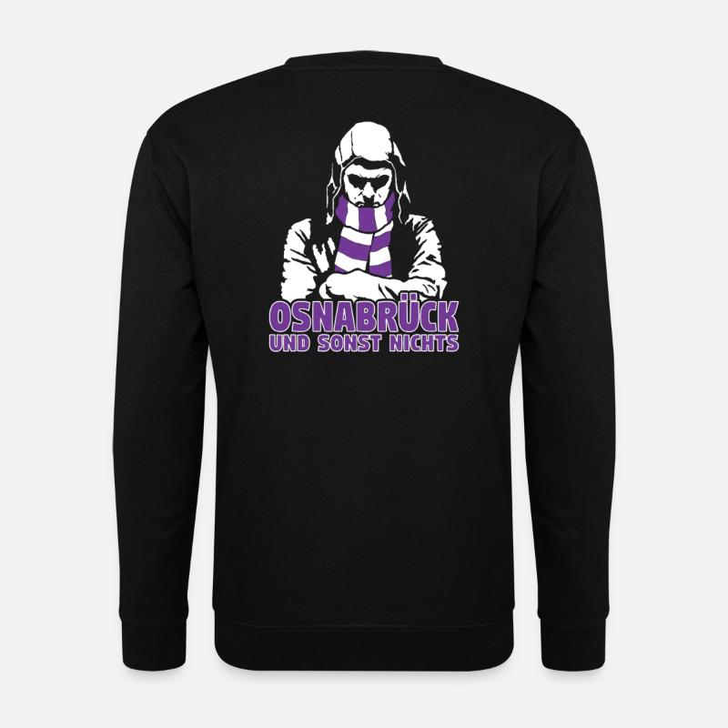 Osnabrück und sonst nichts - Unisex Pullover - Schwarz