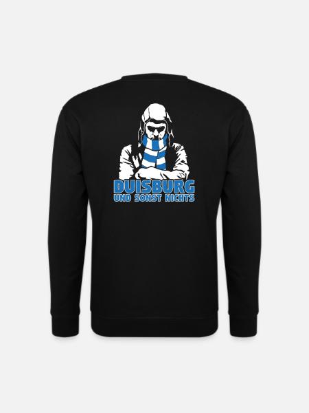 Duisburg und sonst nichts - Unisex Pullover - Schwarz