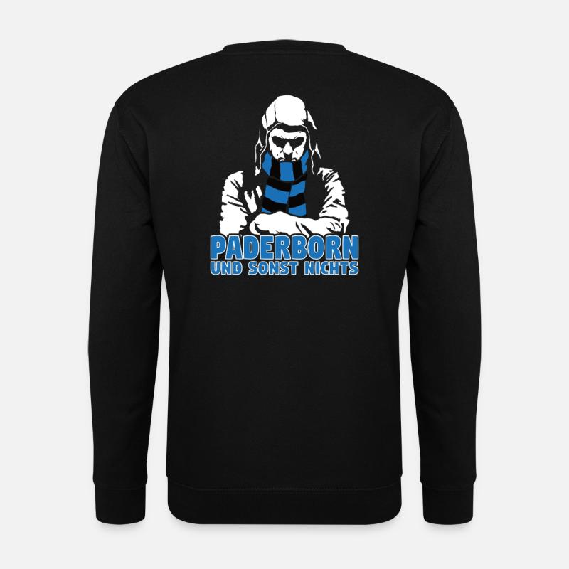 Paderborn und sonst nichts - Unisex Pullover - Schwarz