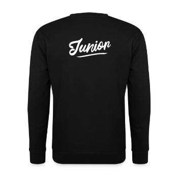 Junior Sohn Geschenk Sohnemann Söhne - Unisex Pullover - Schwarz - Hinten - Alina (178cm)