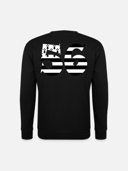 56 Britain flag - Unisex Sweatshirt - black