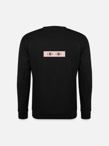 yeux - Sweat-shirt Unisexe - noir