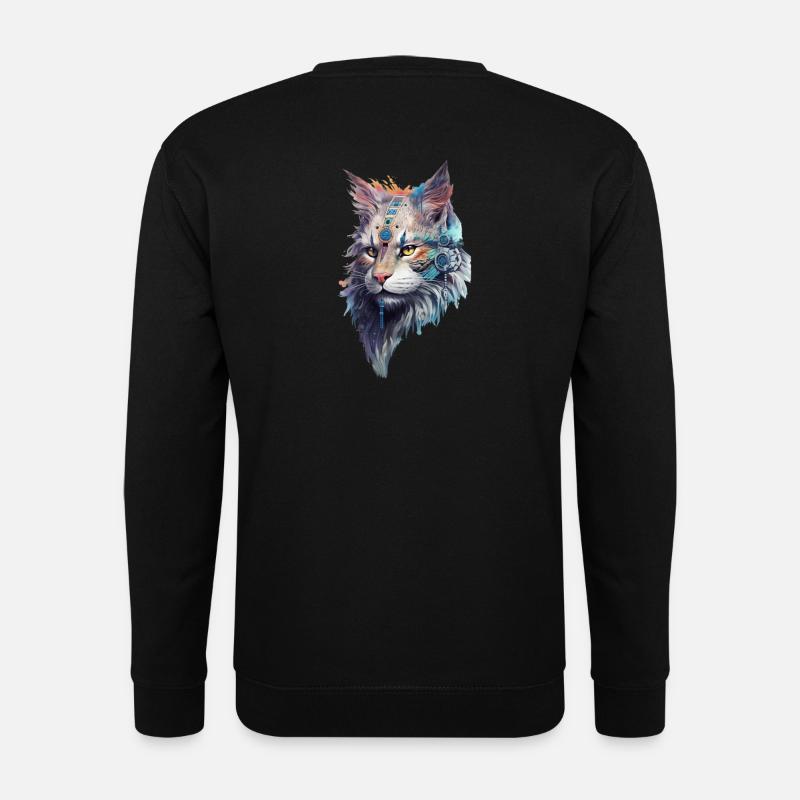 CreativeCat - Unisex Sweatshirt - black