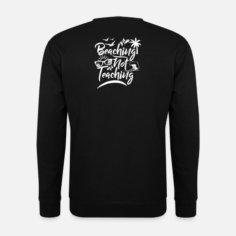 Strandshirt - Unisex Pullover - Schwarz