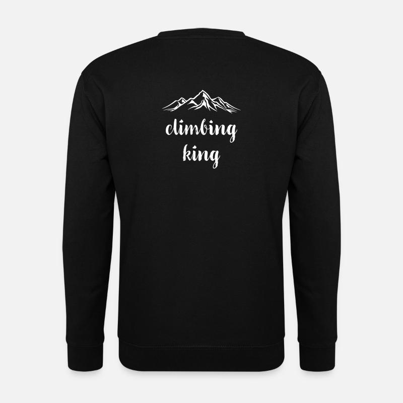 climbing king - Unisex Sweatshirt - black