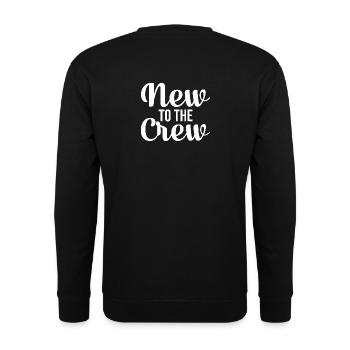Neu in der Gruppe - Unisex Pullover - Schwarz - Hinten - Alina (178cm)