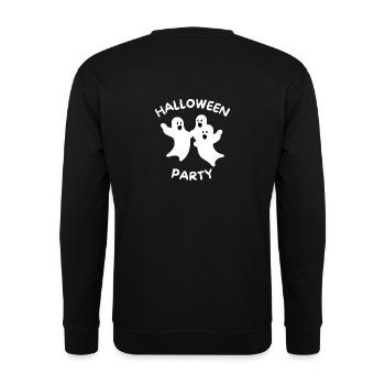 Halloween Party - Lustige Geister-Design - Unisex Pullover - Schwarz - Hinten - Alina (178cm)
