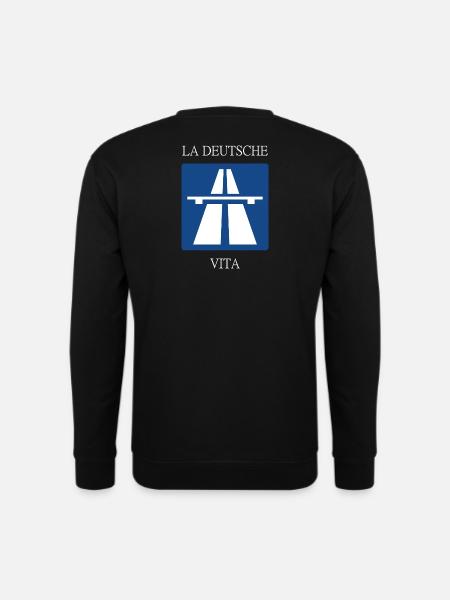 La deutsche Vita - Unisex Pullover - Schwarz