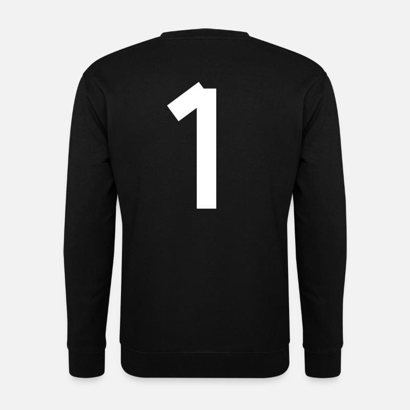 Number 1 - Unisex Sweatshirt - black