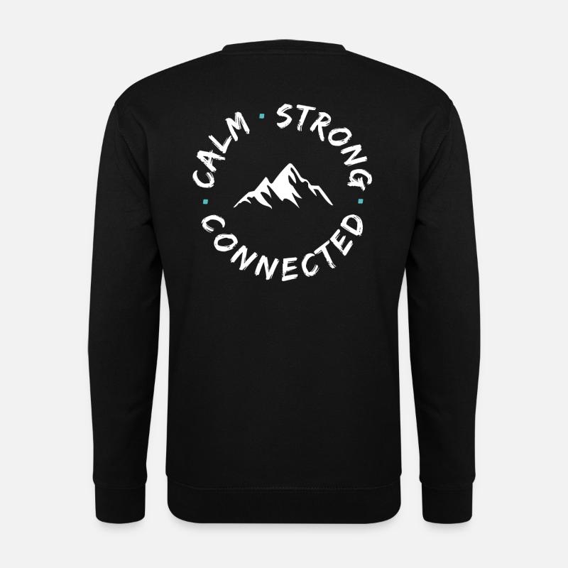 Mountain connection district logo - Unisex Sweatshirt - black