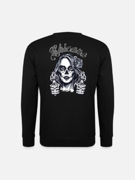 Chicano Fille - Sweat-shirt Unisexe - noir