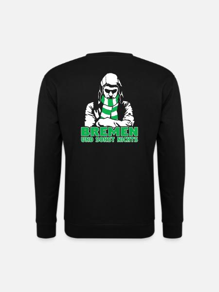 Bremen und sonst nichts - Unisex Pullover - Schwarz