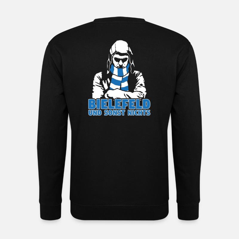 Bielefeld und sonst nichts - Unisex Pullover - Schwarz