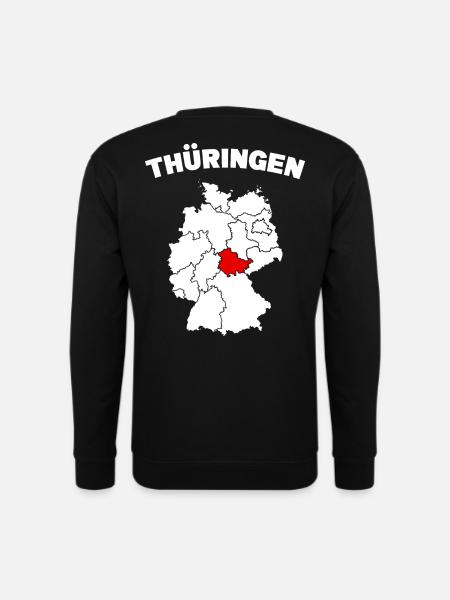 Bundesland Thüringen - Unisex Pullover - Schwarz