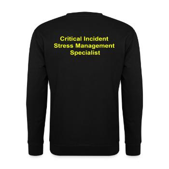 CISM Specialist - Unisex Sweatshirt - black - Back - Alina (178cm)