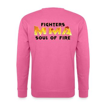 MMA FIGHT FIRE - T-SHIRT Mixed martial arts - Sweat-shirt Unisexe - rose - Dos