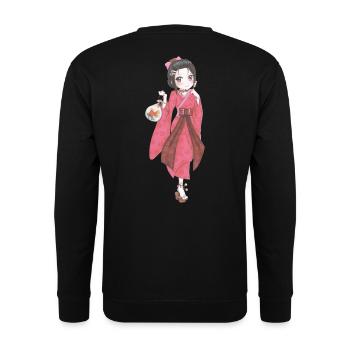 Mangas - Sweat-shirt Unisexe - noir - Dos - Alina (178cm)