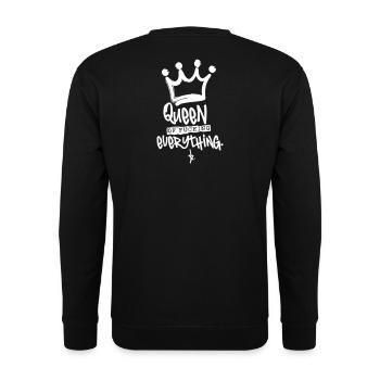 Queen of fucking...– JGA Party Queen Krone - Sweat-shirt Unisexe - noir - Dos - Alina (178cm)