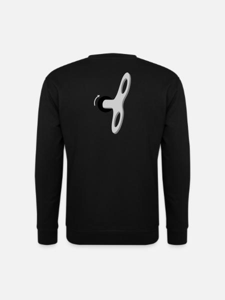 Der Mensch ist eine Maschine - Unisex Pullover - Schwarz