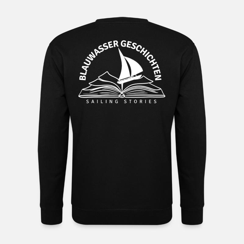 Blue Water Stories Logo - Unisex Sweatshirt - black