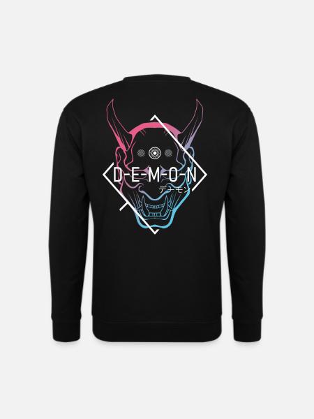 Demon - Unisex Pullover - Schwarz