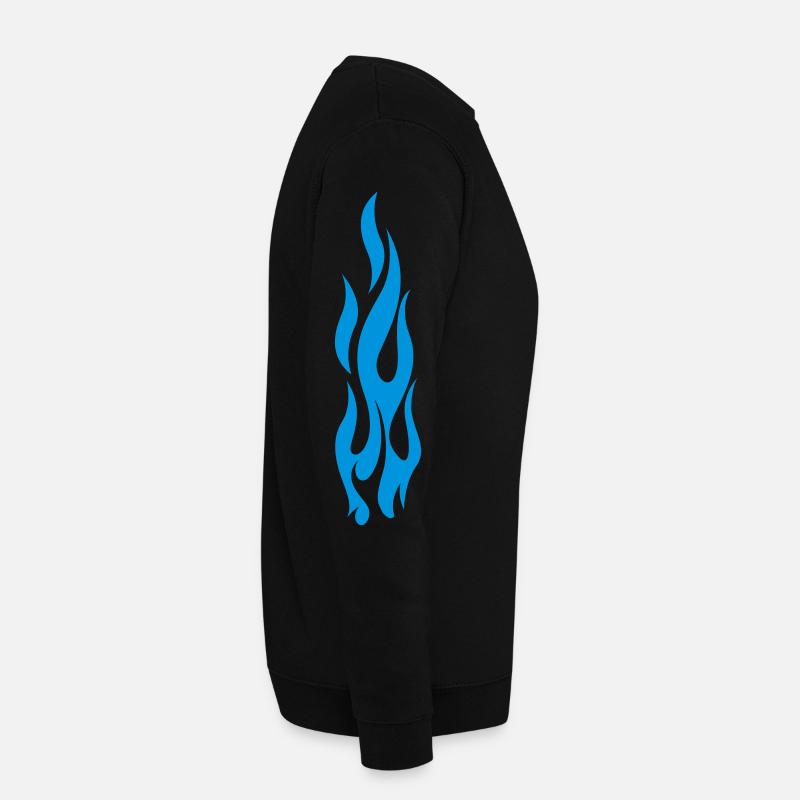flammen - Unisex Sweatshirt - black