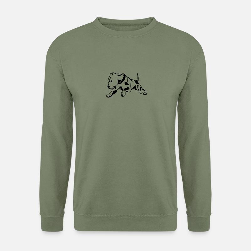 Pit Bull - Unisex Pullover - Armeegrün