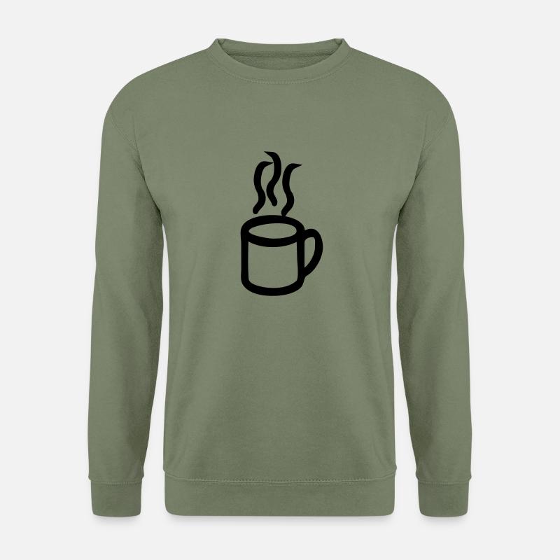 Kaffee - Unisex Sweatshirt - army green
