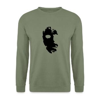 des halloween horror - Unisex Pullover - Armeegrün - Vorne - Alina (178cm) & Michal (187cm)