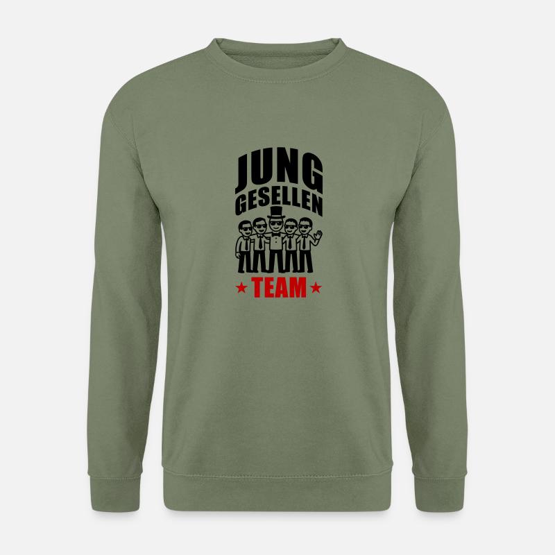 Junggesellen Team Jga - Unisex Pullover - Armeegrün