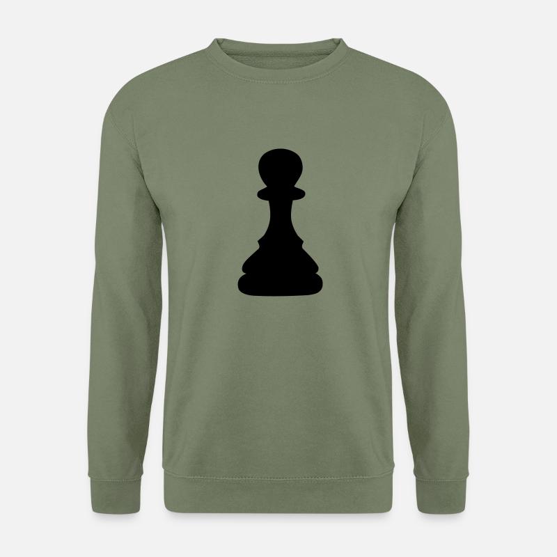 schach bauer - Unisex Pullover - Armeegrün