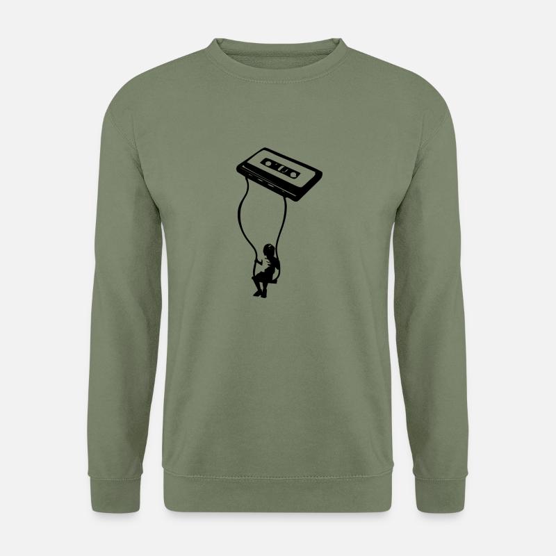 Music Swing - Unisex Pullover - Armeegrün