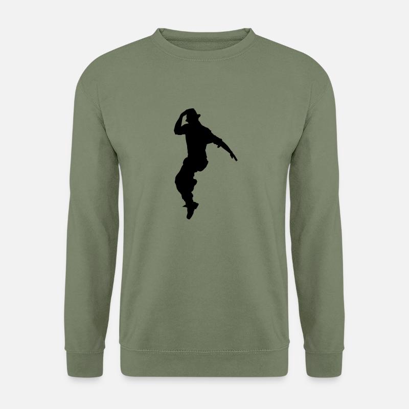 Jumping dancer - Unisex Sweatshirt - army green