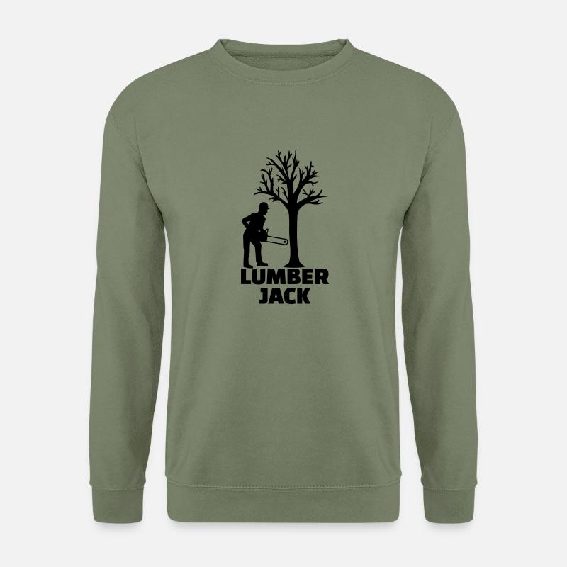 Holzfäller - Unisex Pullover - Armeegrün