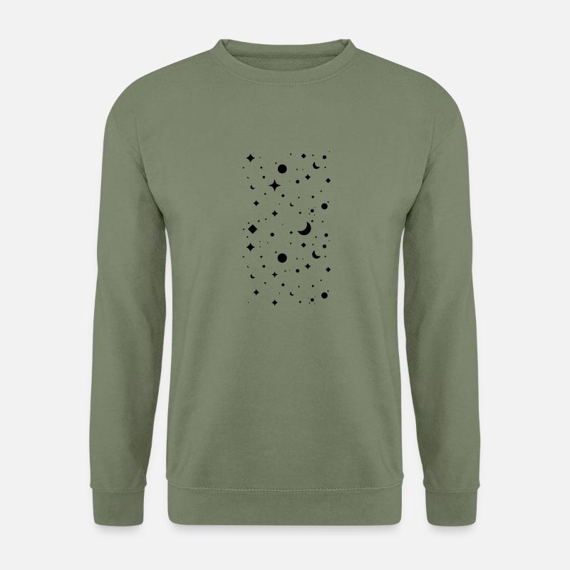 Nachthimmel - Unisex Pullover - Armeegrün