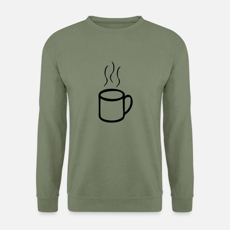 Coffee - Tea - Unisex Sweatshirt - army green