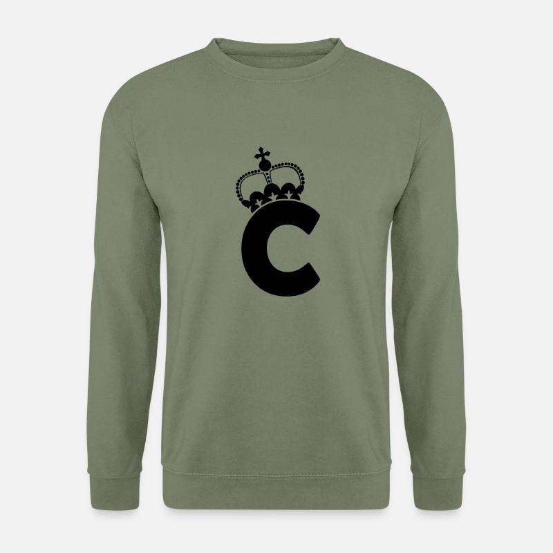 buchstabe_c_001 - Unisex Pullover - Armeegrün