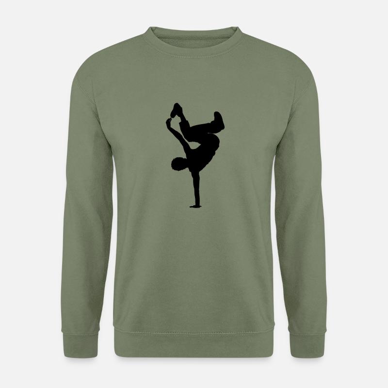 Breakdancer - Unisex Pullover - Armeegrün