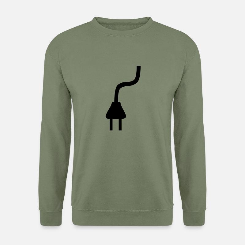 Kabelstecker - Unisex Pullover - Armeegrün