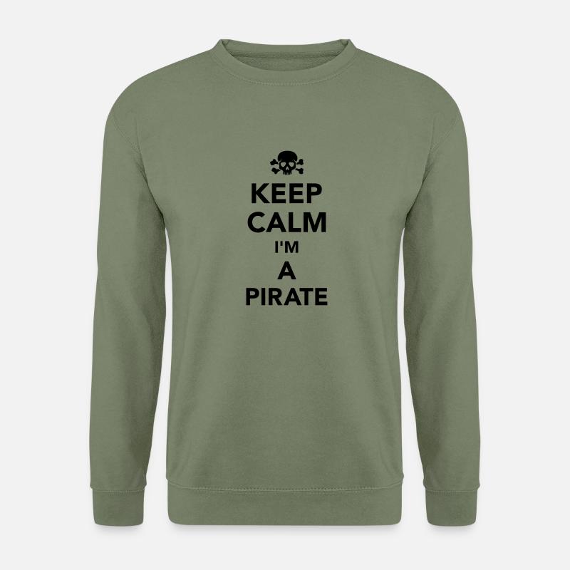 Pirat - Unisex Pullover - Armeegrün