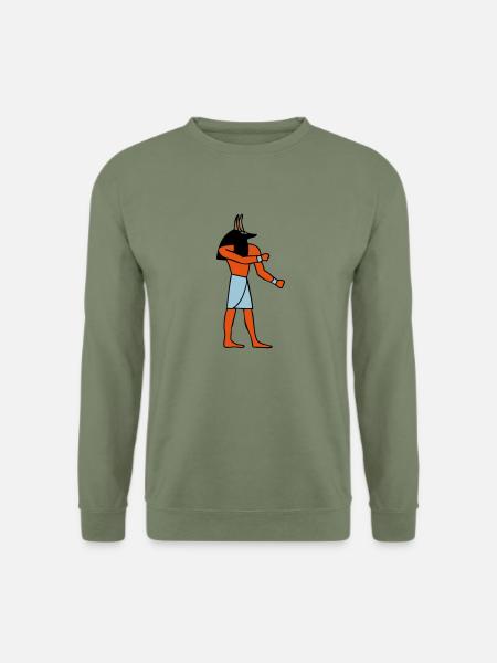 pharahon anubis - Unisex Sweatshirt - army green