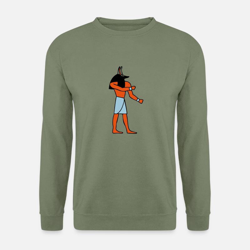 pharahon anubis - Unisex Pullover - Armeegrün