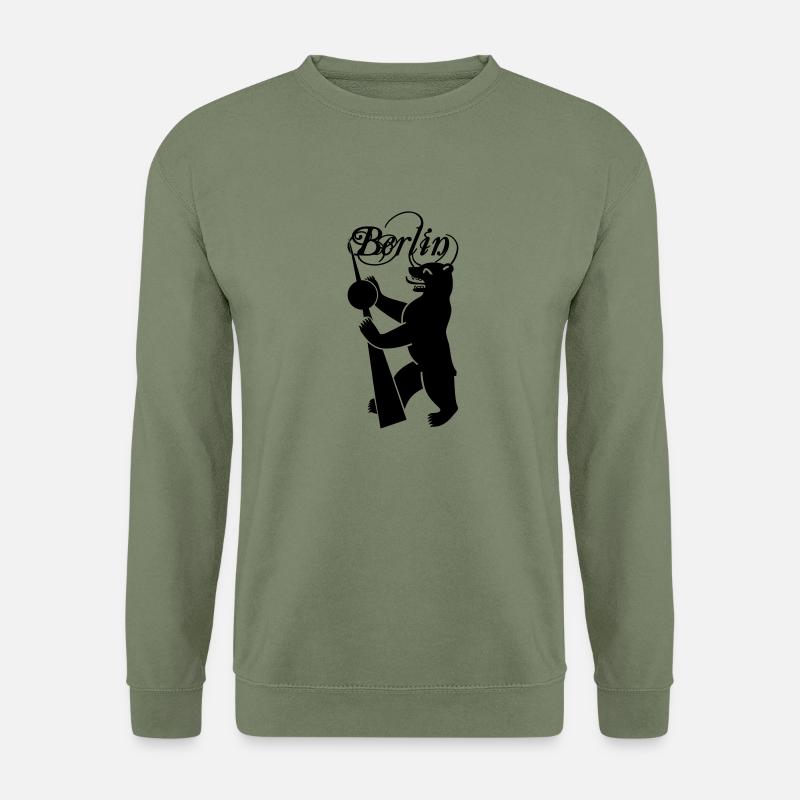 Berlin bear - Unisex Sweatshirt - army green