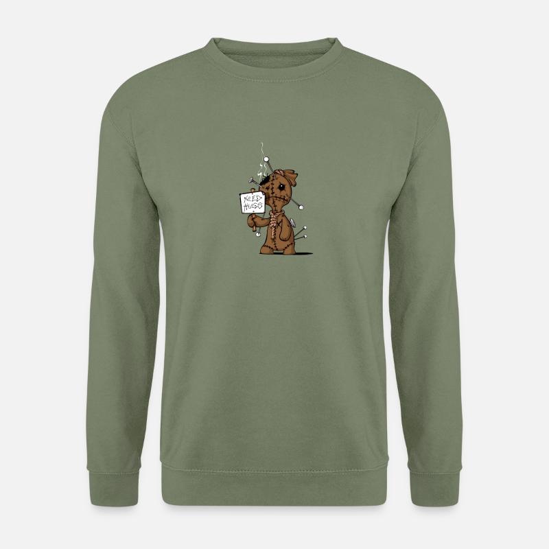 NeedHugs - Unisex Pullover - Armeegrün