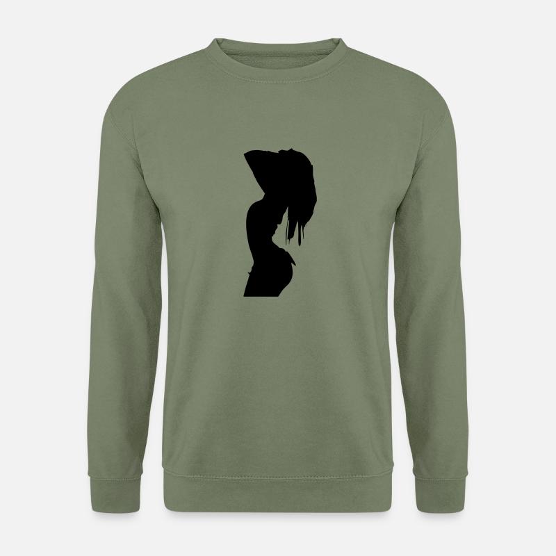 sexy Girl - Unisex Pullover - Armeegrün