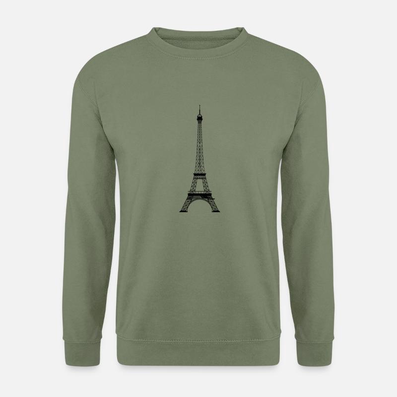 Eiffelturm - Unisex Pullover - Armeegrün