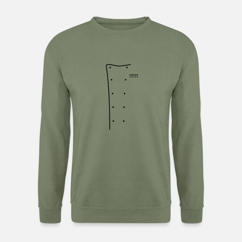 Kochjacke Chefkoch - Unisex Pullover - Armeegrün
