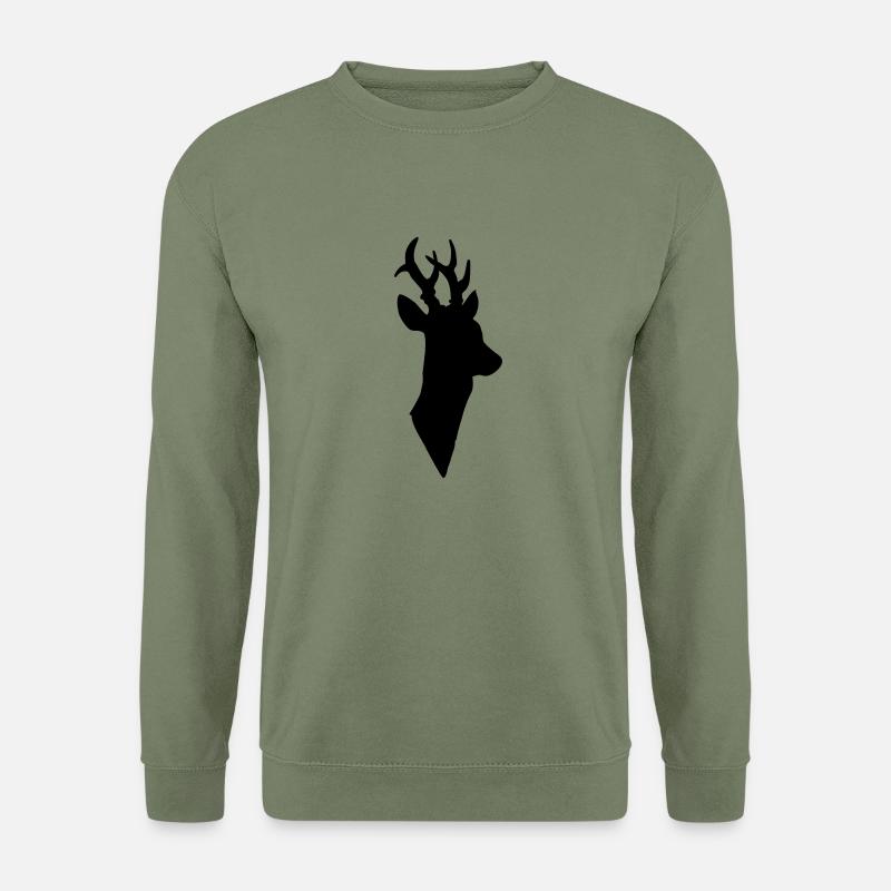 Rehbock - Unisex Pullover - Armeegrün