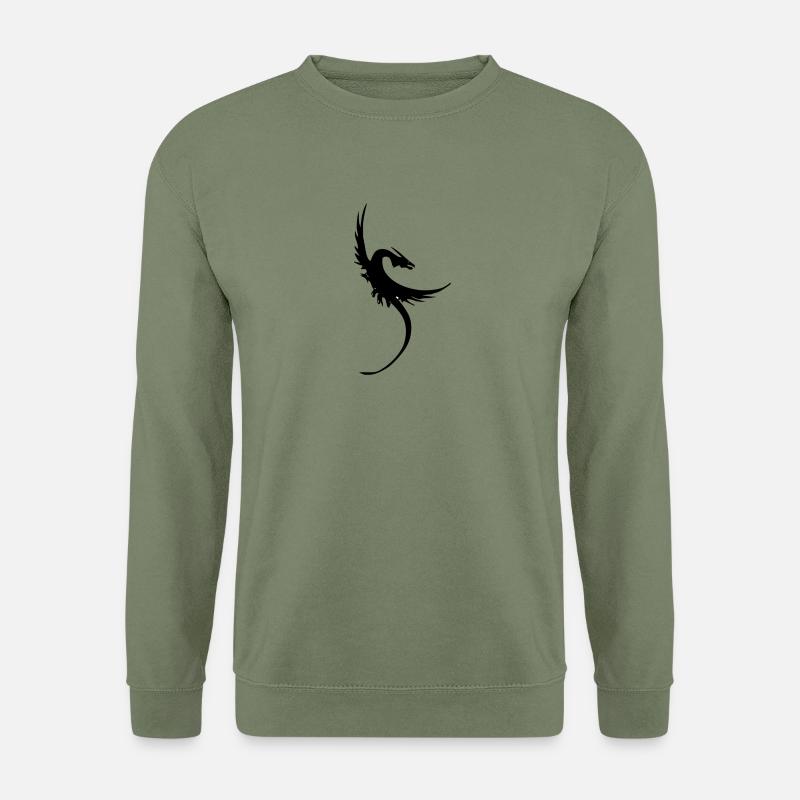 Drache - Unisex Pullover - Armeegrün