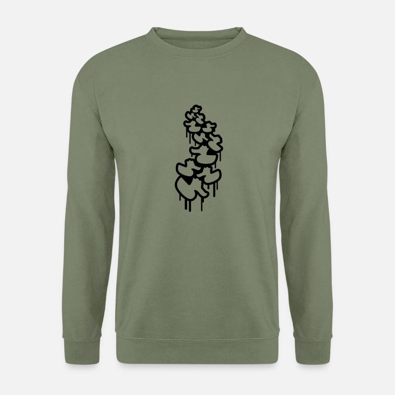 Rubber Duck Graffiti - Unisex Pullover - Armeegrün